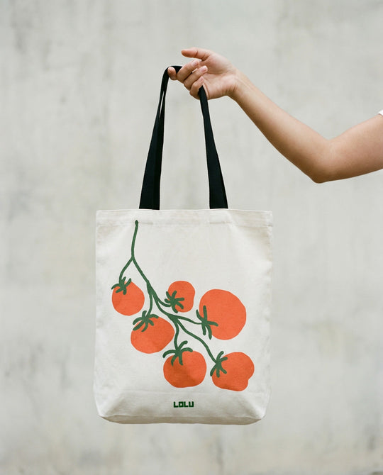 Tote Bag Blanca Pomodoro