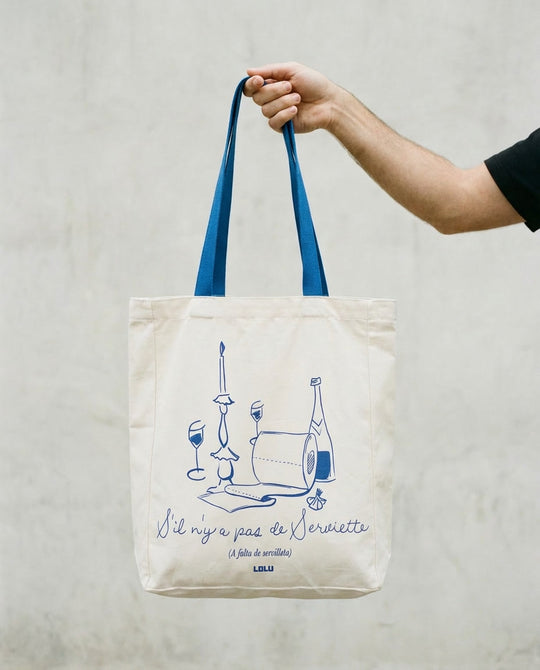 Tote Bag Blanca Serviette de Table