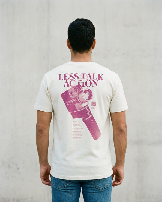 Camiseta Less Talk