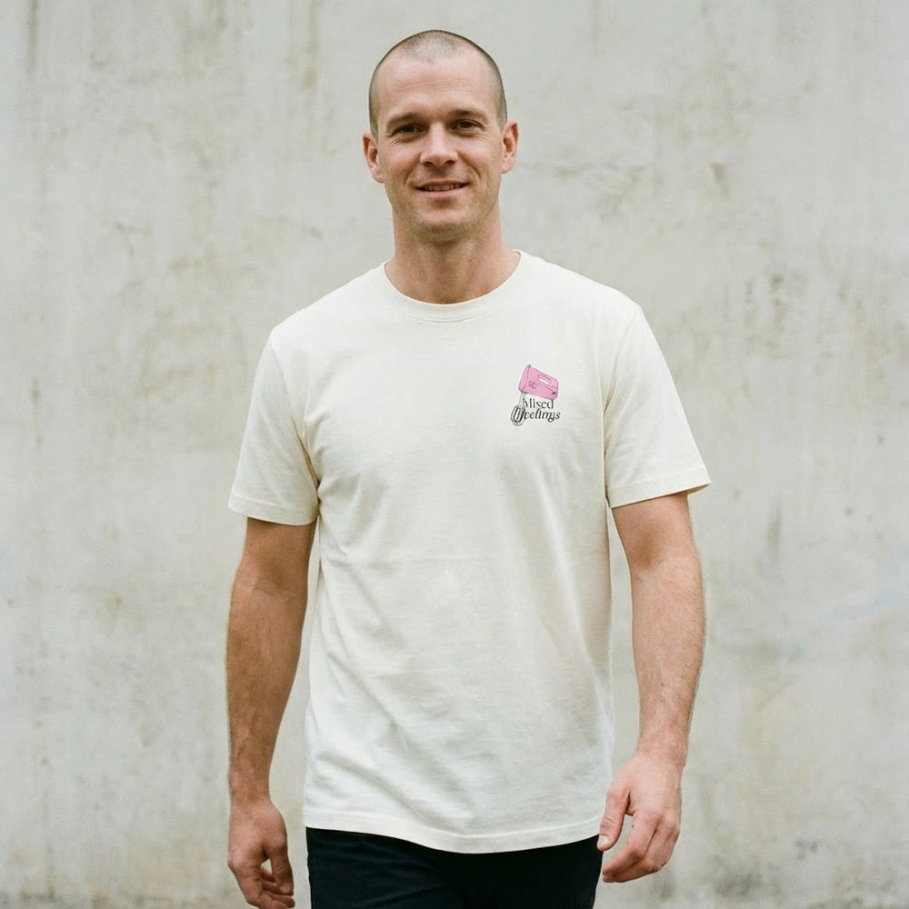 Camiseta Blanca Mixed Feelings – LOLU Original 100% Algodón