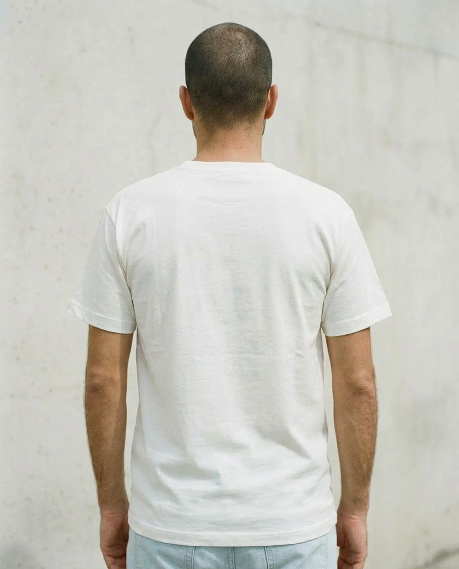 Camiseta Esencial Blanca – LOLU 100% Algodón